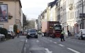 LKW gegen Bruecke wegen Rettungsgasse Koeln Muelheim P68